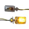 Alchemy Parts Piccolo Micro Moto Omologato Cromo Frecce LED Frecce