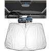 GAFAT [Upgrade] GAFAT Compatibile con Range Rover Evoque 2019-2025 2026 Protezione Solare per Parabrezza Interno, Parasole, Raffreddamento, Protezione UV UPF 50+, Accessori Evoque