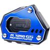 LLIDFONK Compatibile con R1250GS Adventure R 1250 GSA R 1250GS Adventure R1250 GS ADV 2018-2024 CNC Cavalletto laterale per moto (blu)