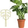 Yistoi Supporto per Piante a Forma di Foglia, Supporto in Ferro per Monstera e Piante Rampicanti, Strutture Rampicanti per Piante in Vaso, per La Decorazione di Piante da Interno e da Esterno