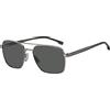 HUGO BOSS Boss Occhiali da Sole 1045/S/IT MATTE RUTHENIUM/GREY 58/17/145 uomo