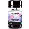 NUTRIVA Lisina H, Integratore Alimentare a base di L-lisina, 60 compresse, utile per supportare le difese immunitarie, vegano.