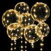 Hileyu LED Luminosi Bobo con luci 10 piedi palloncino Decorazione per compleanno, matrimonio e Natalizio