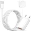 LUOSIKE Caricatore con Cavo per Apple Watch, 1M Caricatore Rapido Magnetico da USB Cavo Ricarica con 5W USB A Caricabatterie Adattatoreda Charger per iWatch 10/9/8/7/6/5/4/3/2/SE/Ultra