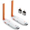 TIMBOOTECH HDMI wireless, fino a 6 RX, 2025 Trasmettitore e Ricevitore HDMI Wireless 5G con Display LED, Plug and Play, 1080P a 60 Hz, 165ft/50m, per laptop/TV box/DSLR su TV/monitor/proiettore/telefono/tablet