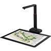 Viisan S21 per documenti e libri di formato fino a A2. 21MP Sensor leviga la curvatura delle pagine doppie del libro. scansione automatica. Modifica delle immagini e software OCR. Windows e Mac