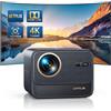 WiMiUS Proiettore ufficiale Netflix & Dolby Audio】 30000 lumen autofocus/correzione trapezoidale proiettore 4K, supporto WiFi6 Bluetooth Full HD 1080P, 60 Hz videoproiettore per home cinema / outdoor