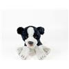 DQB DeQUBE Fondazione BOCALAN - Peluche Border Collie Seduto 12 cm - + 0 mesi (DeQube 939D00262)
