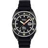 Breil Orologio TW2069 UOMO MANTA 100 AUTOMATIC quadrante MONO-COLORE NERO movimento SOLO TEMPO - 3 LANCETTE AUTOMATICO e CINTURINO POLIURETANO NERO