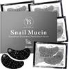 BLOOMORA Patch Occhi, Maschera Occhi con Estratto di Bava di Lumaca, Collagene e Acido Ialuronico, Patch Occhiaie e Borse, Maschera Occhiaie, Eye Mask per l'idratazione (30 paia)