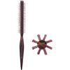 PERFEHAIR Mini spazzola a rullo con setole in nylon per messa in piega su capelli corti