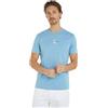 Calvin Klein Jeans T-shirt Maniche Corte Uomo Monologo Regular in Cotone Bio, Blu (Dusk Blue), XXL
