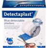 Detectaplast Universal Cerotti detectabili color blu, cerotti resistenti all'acqua e allo sporco, cerotto rotolo, cerotti alimentari, cerotti cucina, catering e ristorazione, 6 cm x 5 m, 1 pezzo