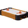 Relaxdays Hockey da Tavolo, Gioco Airhockey con Ventola, Accessori Incl., HLP 10 x 31 x 56 cm, Bambini e Adulti, Marrone