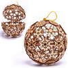 Wood Trick Christmas Ball puzzle in legno 3D per adulti e bambini da costruire - Great Christmas Decor - Store Your Gifts - 5 x 4,7 in - Kit modello in legno per adulti e bambini