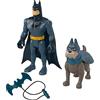 Mattel Dc comics DC League of Super-Pets Batman & Ace, Giocattolo per Bambini 3+ Anni, HGL03 + 2 Buoni Cinema DC League of Super-Pets
