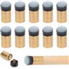 Agatige Punte di Ricambio per Stecche da Biliardo, 10 Pezzi Puntale per Stecca Accessori Parti di Ricambio Avvitabili per Bastoncini Stecche da Biliardo(11mm)