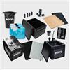 BOXIO - Kitchen Bundle: cucina da campeggio mobile senza elettricità con scatola di cottura, lavandino e fornello a gas con accessori esterni, tagliere di raffreddamento, cuscino di seduta UVM.
