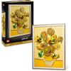 LEGO Art Vincent Van Gogh - Girasoli - Quadro Floreale 3D Costruibile con Peta