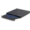 H L Data Storage Hitachi LG Lettore Blu-ray esterno | Masterizzatore Lettore Blu-ray/DVD+/-RW | Portatile USB 2.0 Tipo A, Tipo C | Compatibile con Windows, Mac, Linus (BP55, Nero)