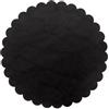 PuntoCasaStore 100 Pz. Velo VELI di Fata Tulle Organza Tondo VELETTI BOMBONIERE Fai da Te Confetti (Nero)