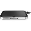 Tefal CB631D Giant Plancha Grill 12 persone, superficie XXL grill, rivestimento antiaderente, termostato regolabile, oil-free, cucina sana, facile da pulire, 2300 W,Acciaio inossidabile