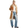 United Colors of Benetton Cappotto in Maglia 17Q3E603T, Beige, S Donna