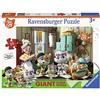 Ravensburger 44 Gatti B Puzzle, Pavimento, 24 Pezzi, 03004