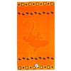 Seamar Telo mare Power Geko Asciugamano 100% Spugna di Cotone Telo Spiaggia 90x165cm Beach Towel (Arancione)