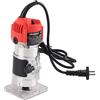 Wakects Fresatrice Verticale Legno, 220V Power Router Trimmer, 30000r / min Velocità a vuoto, Adatto per la Lavorazione del Legno Come Rifilatura Sbavatura Scanalatura Intaglio