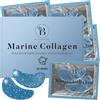 BLOOMORA Patch Occhi, Maschera Occhi con Collagene Marino, Collagene e Acido Ialuronico, Patch Occhiaie e Borse, Maschera Occhiaie, Eye Mask per l'idratazione (30 paia)