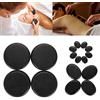 TMISHION Pietra Da Massaggio,16Pcs / Box Body Massage SPA Hot Stone Set Massaggio Pietre Naturali Pietra Lavica Basalto Caldo pietre basaltiche per Rilassante massaggio pedicure con olii essenziali