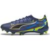 PUMA Scarpe da calcio ULTRA 6 ULTIMATE DARE TO FG unisex, Scarpe, Persian Blu/Aged Silver/Nero, 44