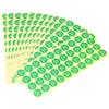 QUARKZMAN Etichette Adesive 20mm Marchio QC PASS Adesivi Tondi Sigillo di Sicurezza per Articoli Industriali Verde Confezione da 1000
