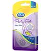 Dr. Scholl's Scholl Party Feet Ultra Slim Cuscinetti in Gel Sottili per la Protezione della Parte Anteriore della Pianta del Piede, Cuscinetto Trasparente per Scarpe col Tacco, Tecnologia Anti-scivolo, 1 Paio