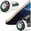 equlup Ruote Da Skateboard, 4 Pezzi 54xmm/2,1x1,3 Pollici 100a 70% Resilienza PU Longboard Wheel Ruote Da Skate Da Strada per Skateboard Waveboard