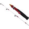 VGEBY Canna da pesca sul ghiaccio da 50,8 cm mini canne da spinning portatili per pesca su ghiaccio in barca in mare