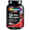 MARCO VITI FARMACEUTICI SpA Massigen Sport PW Isolato Cacao - Integratore Proteico Post Workout, 500 g