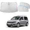 ZATOOTO Parasole per VW T4 Parabrezza Interno & Vetri laterali, Camping | 3 Pezzi, Tende Oscuranti Interne, Isolamento Termico, Protezione UV/Privacy, Magnetico, Facile Montaggio, Pieghevole