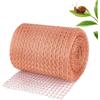 HGRGHH Nastro di Rame Contro Lumache Rete, 6m x 12.7cm Rete Rame Anti Insetti Roditori, Trappola Repellente per Lumache, Rete di Protezione Contro Lumache per Prevenire Parassiti del Giardino, Roditori