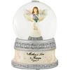Pavilion Gift company Elements 82329 100 mm Musical Water Globe with Angel Figurine, a Mother' s Love, 15,2 cm