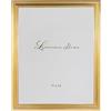 Lawrence Frames 536211 - Cornice portafoto Sutter in Oro Brunito, 28 x 35 cm