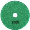 SUPAIDM Mola abrasiva, 100 mm, 4 cuscinetti diamantati for lucidatura, 50, grana 3000, disco abrasivo for lucidatrice a umido e asciutto, for granito, pietra, cemento, lucidatrice elettrica e cuscinetti for l