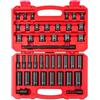 TEKTON SID91401 - Set di chiavi a bussola a 6 punti, attacco 3/8, 41 pezzi (6-24 mm)