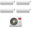 TCL Climatizzatore Condizionatore Inverter Quadri Split Elite F2 serie SN F2S0 9+9+9+18 con MT3240 Wi-Fi R-32 Classe A++ ,