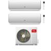 TCL Climatizzatore Condizionatore Inverter Dual Split Elite F2 serie SN F2S0 18+18 con MT3240 Wi-Fi R-32 Classe A++ ,