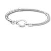 ChenYuTe Bracciale a catena da donna in argento sterling 925, elegante regalo di gioielleria per la festa della mamma, San Valentino, compleanno e Natale Ipoallergenico