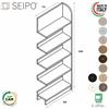 SEIPO Stone ONYX TALL L775 elemento aggiuntivo libreria a parete 5 ripiani SEIPO ST.0054