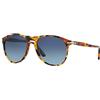 Persol 0Po9649S 1052S3 55 Occhiali da Sole, Marrone (Madreterra/Blueegradientdarkblueepolar), Uomo