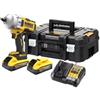 DEWALT DCF961H2T-QW AVVITATORE A IMPULSI ATTACCO 1/2" - 2 x XR 18V POWERSTACK 5.0 AH
